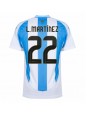 Argentina Lautaro Martinez #22 Replika Hemmakläder Copa America 2024 Kortärmad